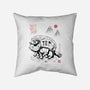Cat Bus Sumi-e-None-Removable Cover w Insert-Throw Pillow-Astrobot Invention