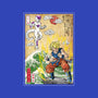 Battle On Planet-None-Removable Cover w Insert-Throw Pillow-DrMonekers