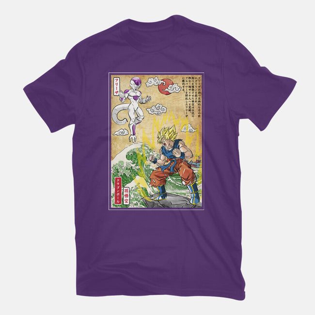 Battle On Planet-Womens-Basic-Tee-DrMonekers