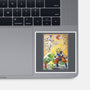 Battle On Planet-None-Glossy-Sticker-DrMonekers