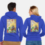 Battle On Planet-Unisex-Zip-Up-Sweatshirt-DrMonekers