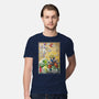 Battle On Planet-Mens-Premium-Tee-DrMonekers