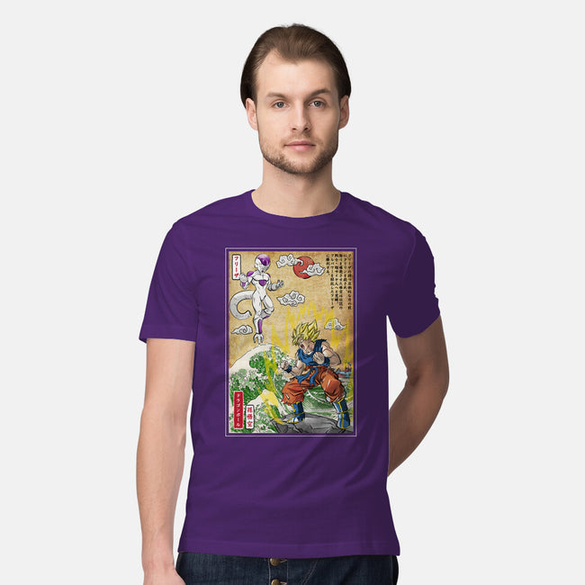 Battle On Planet-Mens-Premium-Tee-DrMonekers