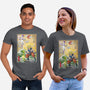 Battle On Planet-Unisex-Basic-Tee-DrMonekers
