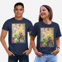 Battle On Planet-Unisex-Basic-Tee-DrMonekers