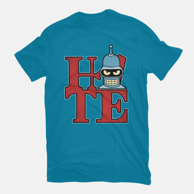 Hater Robot-Unisex-Basic-Tee-Getsousa!
