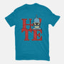 Hater Robot-Unisex-Basic-Tee-Getsousa!