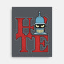 Hater Robot-None-Stretched-Canvas-Getsousa!