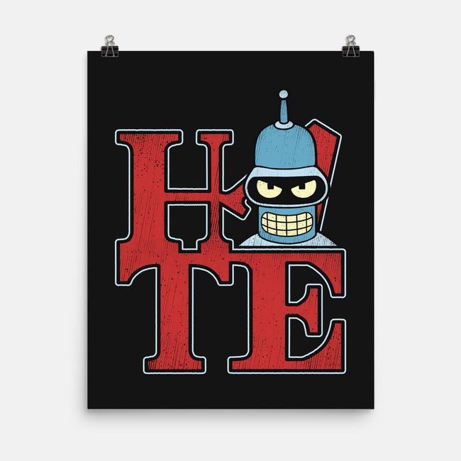 Hater Robot-None-Matte-Poster-Getsousa!
