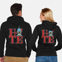 Hater Robot-Unisex-Zip-Up-Sweatshirt-Getsousa!