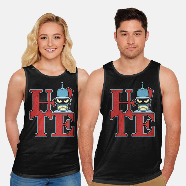 Hater Robot-Unisex-Basic-Tank-Getsousa!