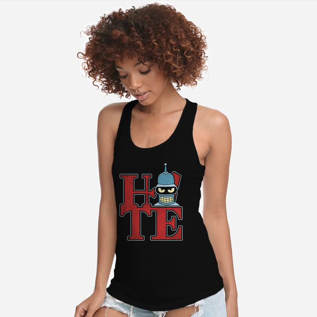 Hater Robot-Womens-Racerback-Tank-Getsousa!