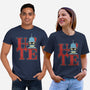Hater Robot-Unisex-Basic-Tee-Getsousa!