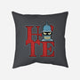 Hater Robot-None-Removable Cover w Insert-Throw Pillow-Getsousa!