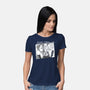 Sonic Toon-Womens-Basic-Tee-Getsousa!