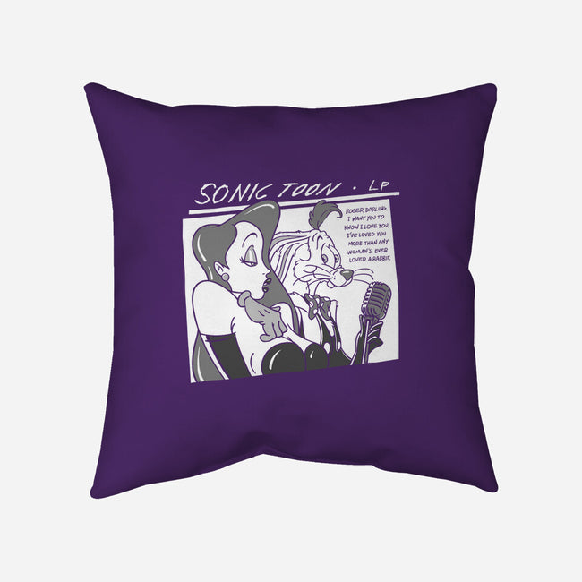 Sonic Toon-None-Removable Cover w Insert-Throw Pillow-Getsousa!