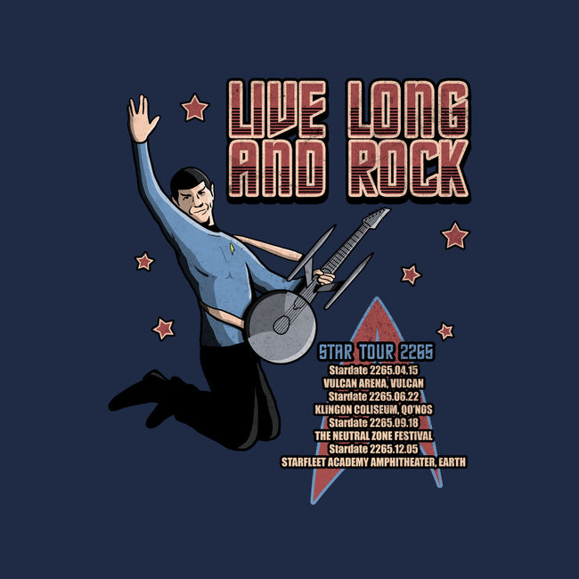 Live Long And Rock-Mens-Basic-Tee-NMdesign
