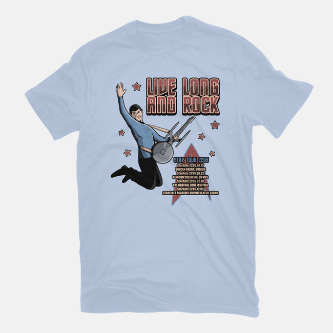 Live Long And Rock-Unisex-Basic-Tee-NMdesign