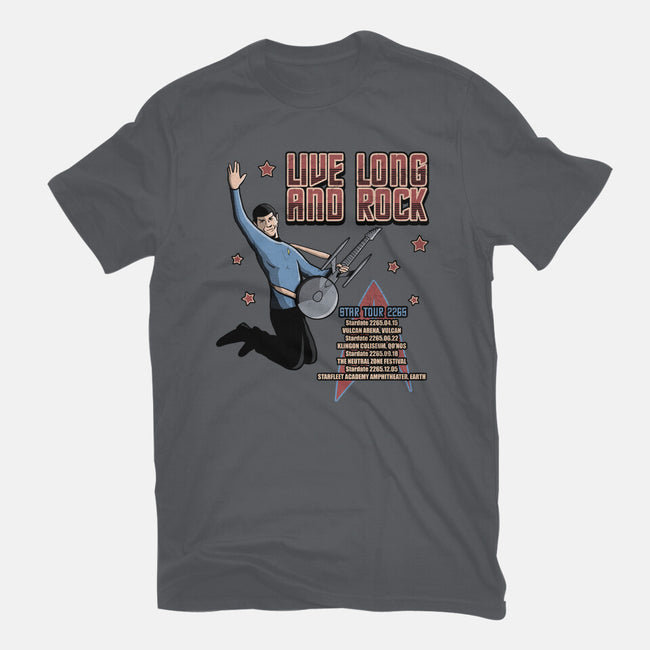 Live Long And Rock-Womens-Basic-Tee-NMdesign