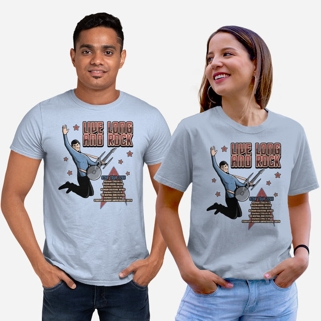 Live Long And Rock-Unisex-Basic-Tee-NMdesign