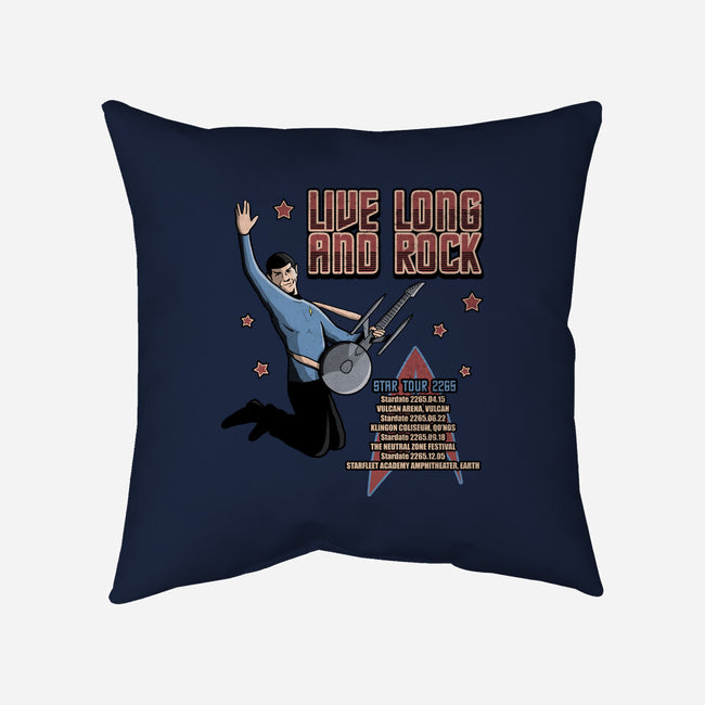 Live Long And Rock-None-Removable Cover w Insert-Throw Pillow-NMdesign