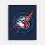 Worm In Space-None-Stretched-Canvas-nickzzarto