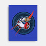 Worm In Space-None-Stretched-Canvas-nickzzarto
