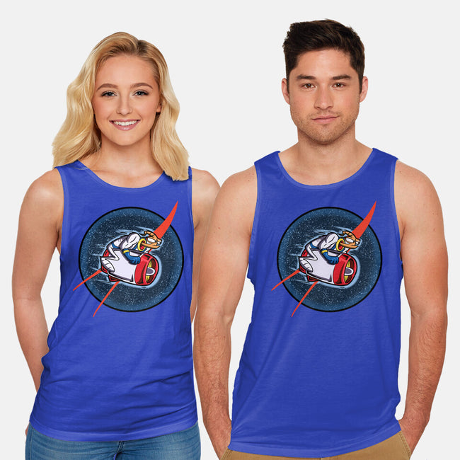 Worm In Space-Unisex-Basic-Tank-nickzzarto