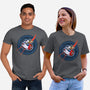 Worm In Space-Unisex-Basic-Tee-nickzzarto