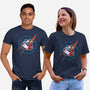 Worm In Space-Unisex-Basic-Tee-nickzzarto