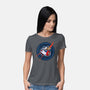 Worm In Space-Womens-Basic-Tee-nickzzarto