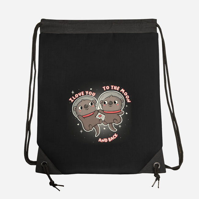 Space Love-None-Drawstring-Bag-Freecheese