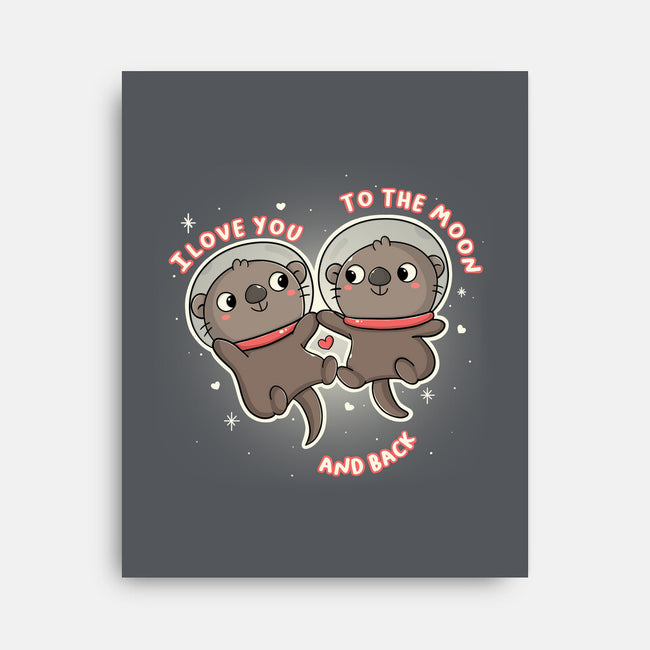 Space Love-None-Stretched-Canvas-Freecheese