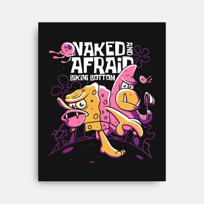Bikini Bottom Survivalists-None-Stretched-Canvas-estudiofitas