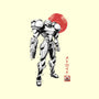 Bounty Huntress Sumi-e-Mens-Basic-Tee-Astrobot Invention