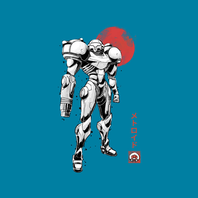 Bounty Huntress Sumi-e-Mens-Basic-Tee-Astrobot Invention