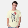 Bounty Huntress Sumi-e-Mens-Basic-Tee-Astrobot Invention
