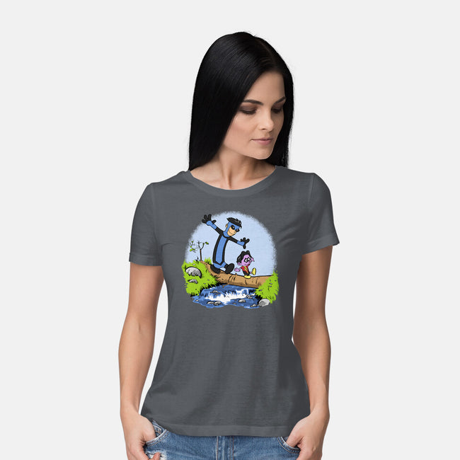 Villtrumite Bridge-Womens-Basic-Tee-joerawks