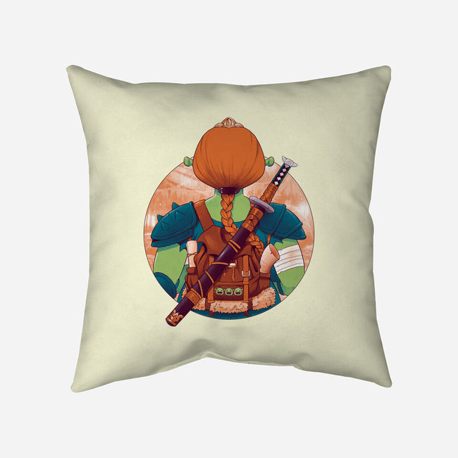 Autumn Swamp-None-Removable Cover w Insert-Throw Pillow-Bruno Mota