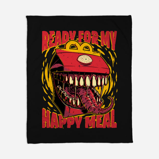 RPG Mimic Meal-None-Fleece-Blanket-Studio Mootant