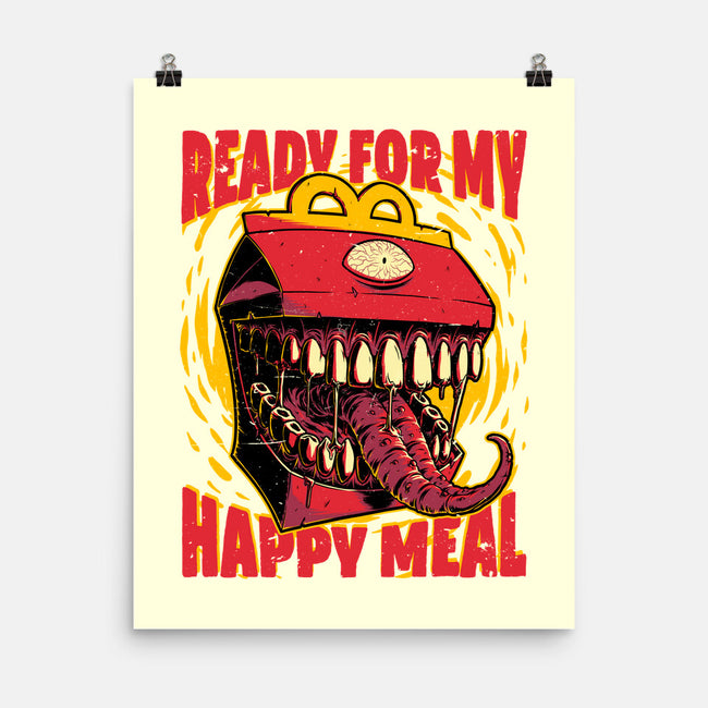 RPG Mimic Meal-None-Matte-Poster-Studio Mootant