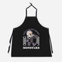Game Mascot Wizard Hunter-Unisex-Kitchen-Apron-Studio Mootant
