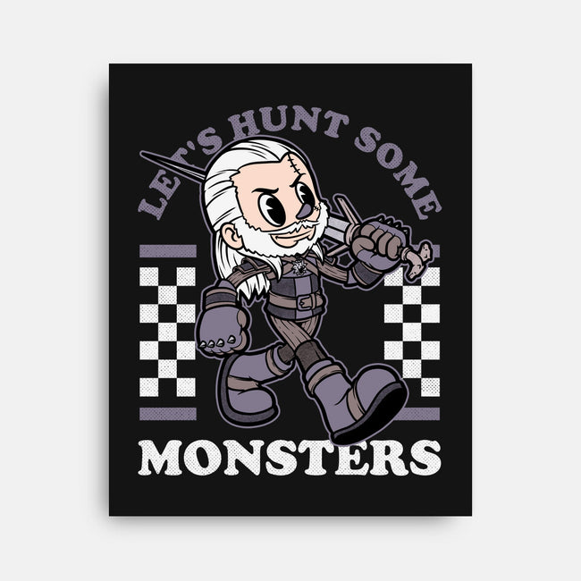 Game Mascot Wizard Hunter-None-Stretched-Canvas-Studio Mootant