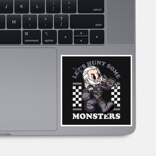Game Mascot Wizard Hunter-None-Glossy-Sticker-Studio Mootant