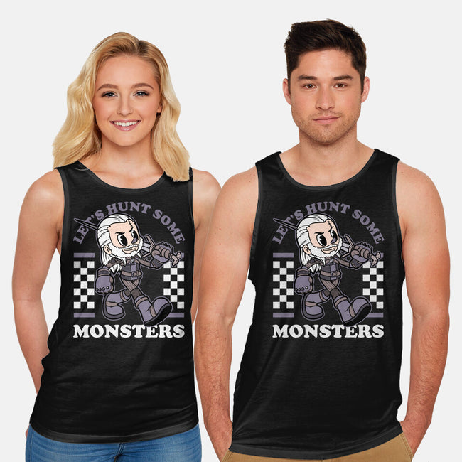 Game Mascot Wizard Hunter-Unisex-Basic-Tank-Studio Mootant