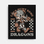 Game Mascot Dragon Hunter-None-Stretched-Canvas-Studio Mootant