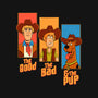 The Good The Bad And The Pup-None-Drawstring-Bag-P1yu5h