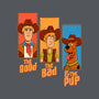 The Good The Bad And The Pup-None-Drawstring-Bag-P1yu5h