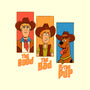 The Good The Bad And The Pup-None-Drawstring-Bag-P1yu5h
