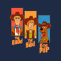 The Good The Bad And The Pup-None-Drawstring-Bag-P1yu5h
